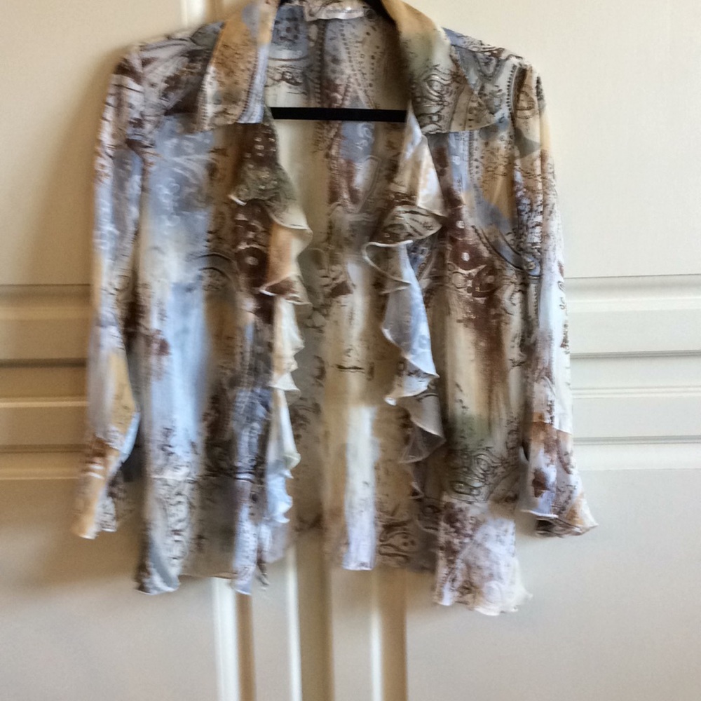 Dressbarn beautiful sheer cardigan.  Size S